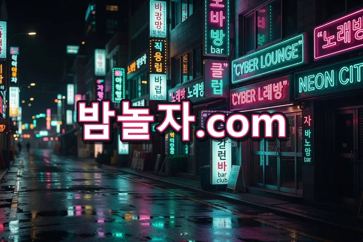 밤놀자 접속·우회 안내