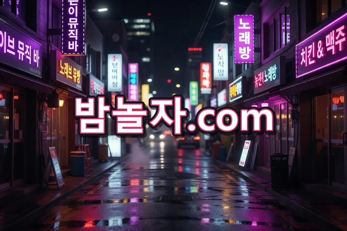 밤놀자 - 유흥 정보 안내